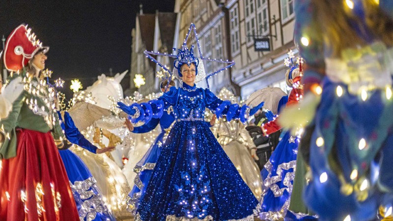 Julst�mning i sagolika Celle